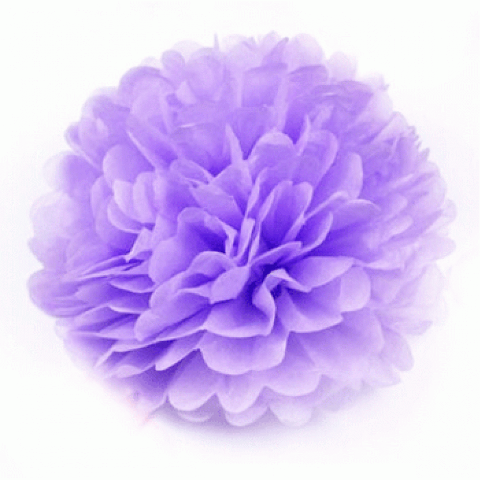 Tissue Pom Poms Tissue Pom Pom Lavender